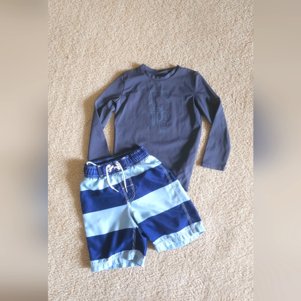 Gap Kids Boys Swimsuit & RashGuard xs